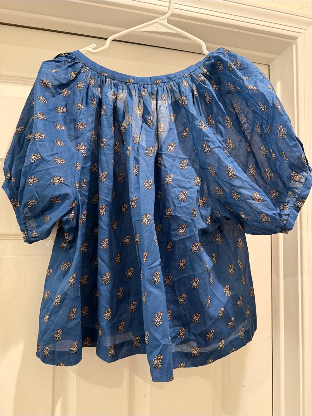 NWOT Doen June Top in Eartha Paisley Size X-Small - Picture 5 of 5